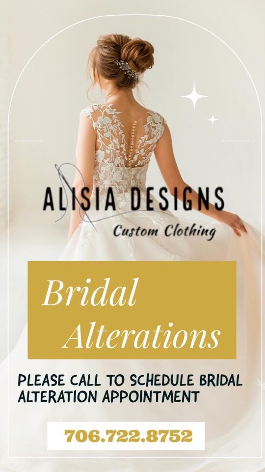Alisia Designs - clothing alterations in Augusta, GA