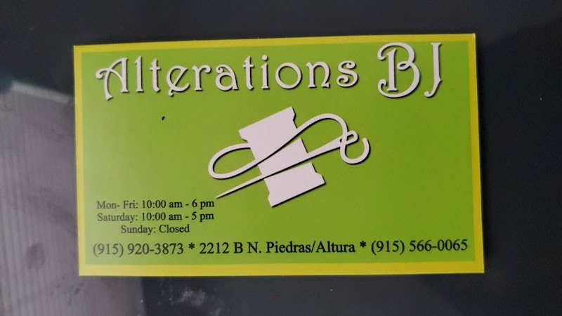 Alterations BJ. - clothing alterations in El Paso, TX