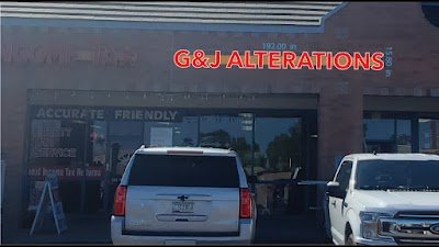 G&J alterations logo