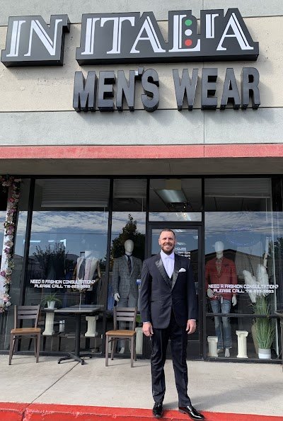 In Italia Men's Wear logo