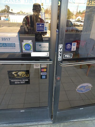 Jones Dry Cleaners logo