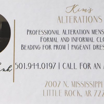 Kim’s Alterations logo