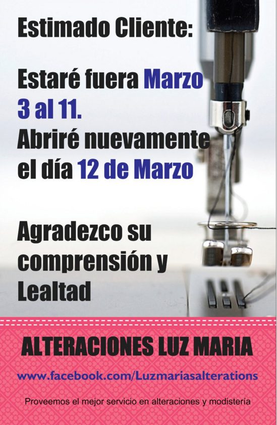 Luz Maria's Alterations - clothing alterations in Hialeah, FL