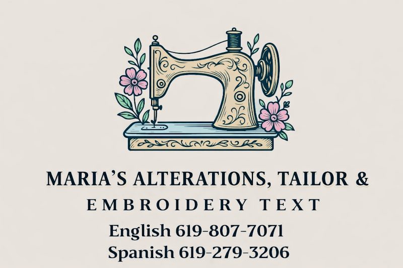 Maria's Alterations, Tailor & Embroidery - clothing alterations in San Diego, CA