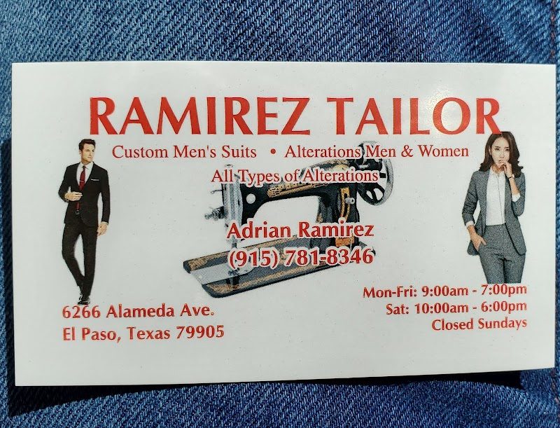 Ramirez Tailor - clothing alterations in El Paso, TX