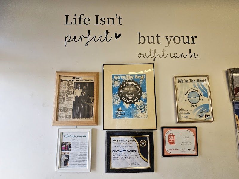 Van's Alterations - clothing alterations in Chesapeake, VA